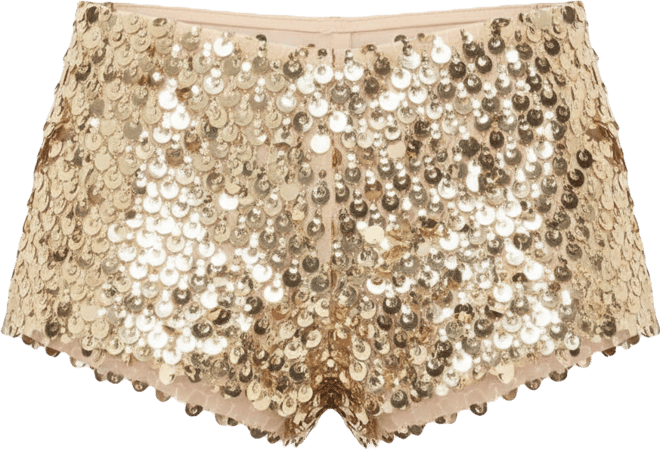 Women's Macie Sequin Micro Shorts