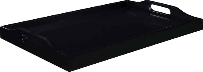 22" Rubberwood Designs2Go Multifunctional Serving Tray