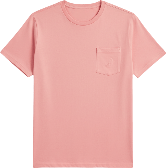 Men's Classic-Fit Solid Crew Neck Pocket T-Shirt