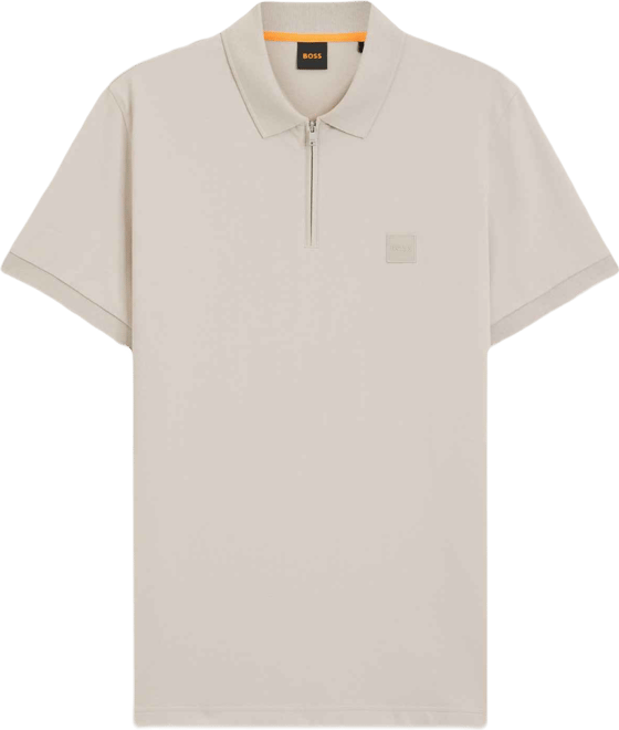 Boss by  Men's Stretch-Cotton Pique Slim-Fit Polo Shirt