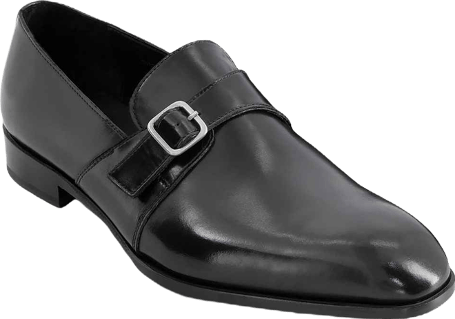 Men's Dunhill Single Monk Dress Loafers