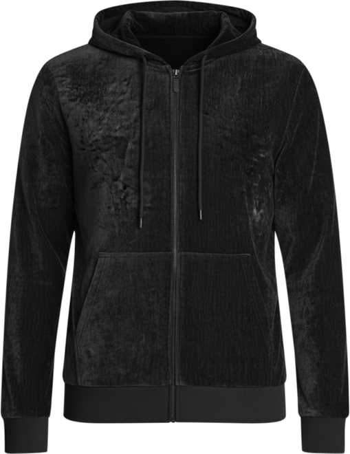 Men's Long-Sleeve Zip-Up Hoodie