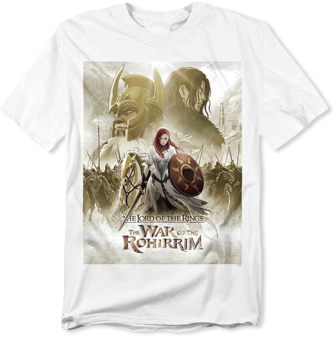 Men's War of the Rohirrim Poster T Shirt
