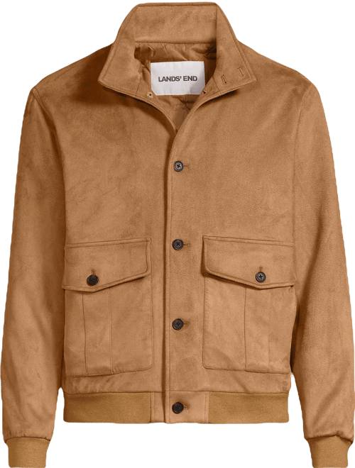 Men's Faux Suede Jacket