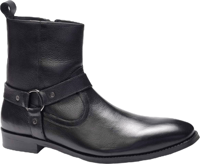 Anthony Veer Men's Westin Side Zipper Harness Boots