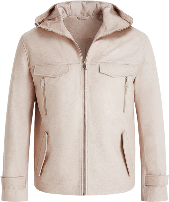 Men's Leather Jacket, Brown