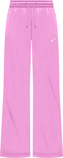 Nike Sportswear Phoenix Fleece Pants de tiro alto de pierna amplia para mujer