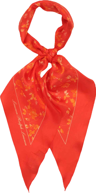 Large Floral Diamond Scarf