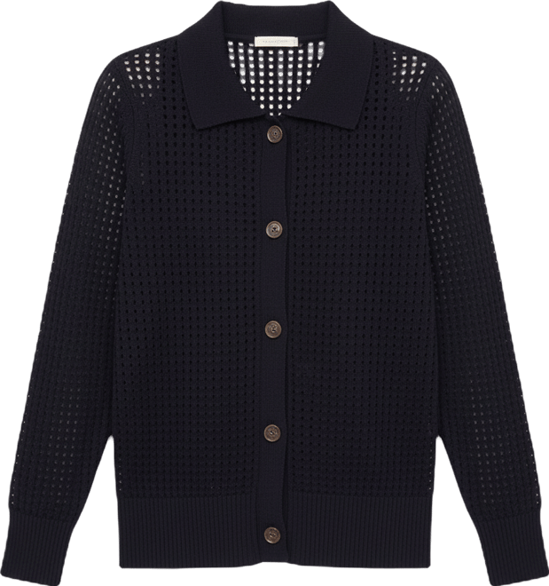 Women's Cotton Open-Stitch Cardigan Sweater, Macy's Exclusive