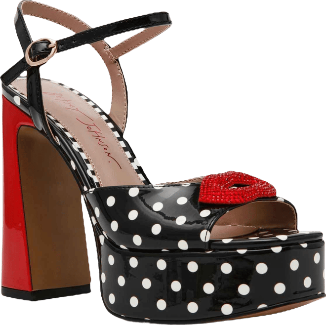 Women's Allyson Lips Platform Dress Sandals