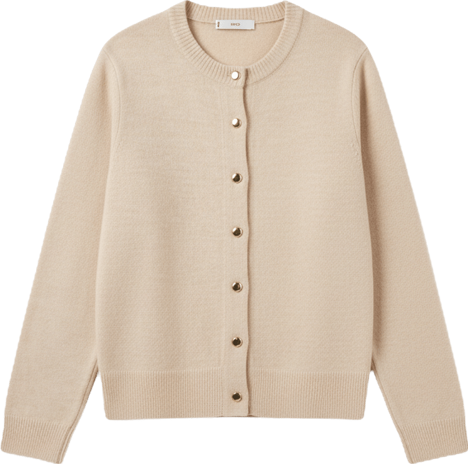 Women's Knitted Button Cardigan