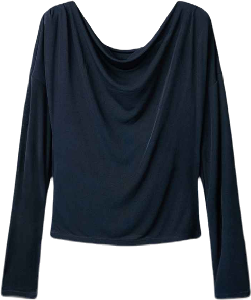 Women's Draped Neck Top