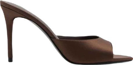 Women's Satin High-Heeled Sandals