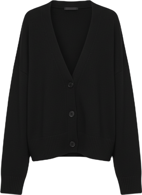 Women's Oversized V-Neck Cardigan