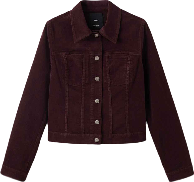 Women's Seam Detail Velvet Bomber Jacket