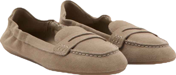 Women's Suede Penny Loafers