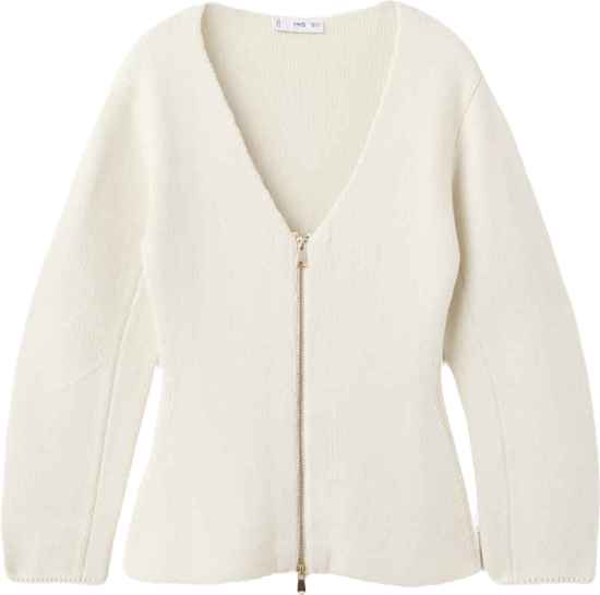 Women's Knitted Zip Jacket