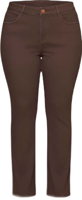 Plus Size High-Rise Bootcut Jeans