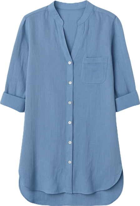 Women's Button-Down Swim Shirt