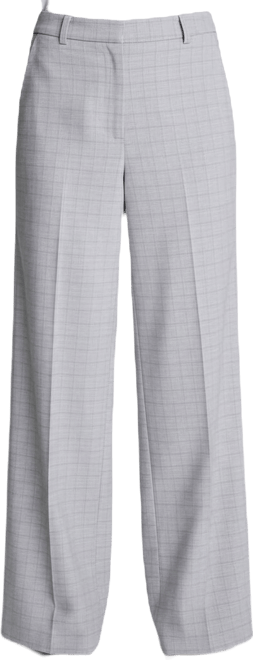 Women's Fly Front High-Rise Boyfriend Pants