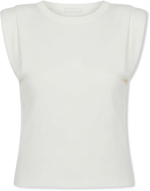 Women's Knit Pleated Shoulder Top