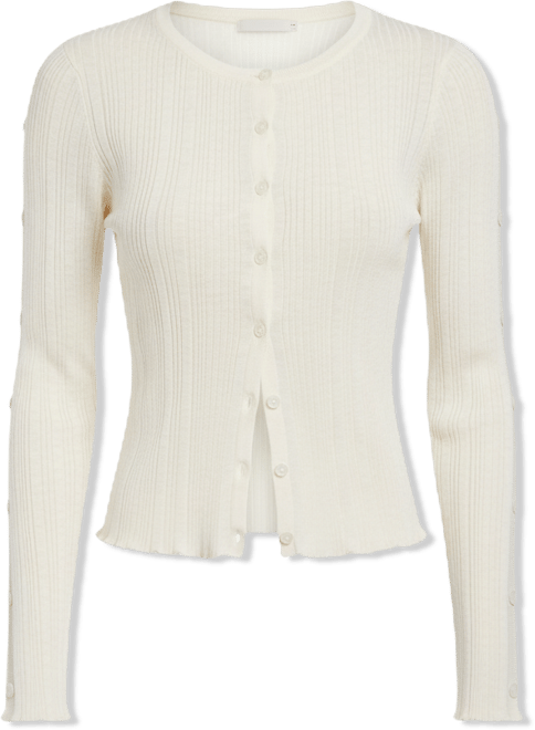 Women's Maureen Button Ribbed Knit Cardigan