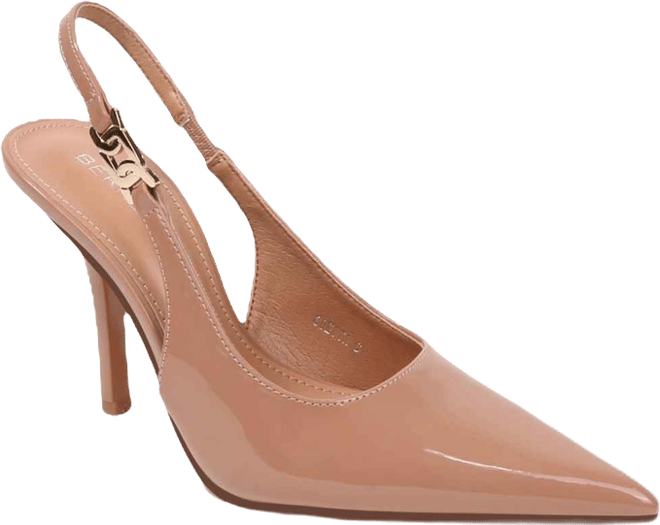 Coetta Patent Slingback Heels