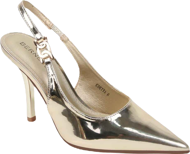 Coetta Patent Slingback Heels