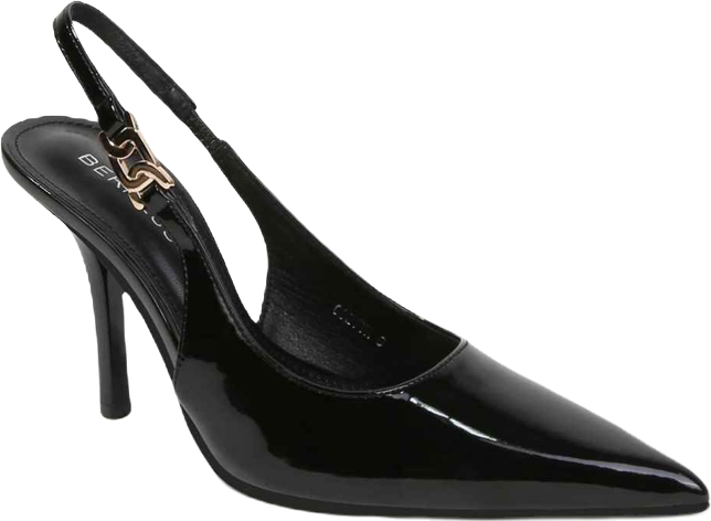 Coetta Patent Slingback Heels