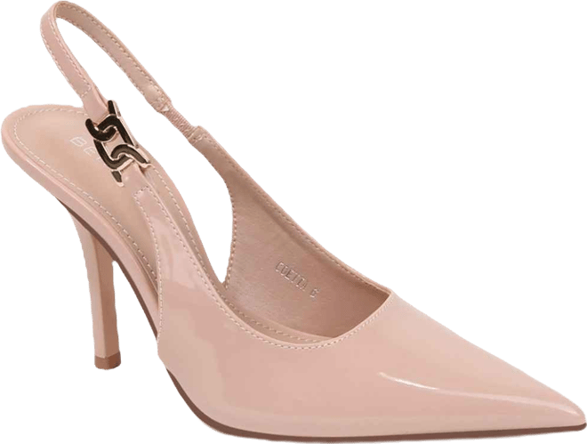 Coetta Patent Slingback Heels