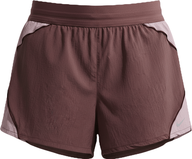 Nike Swift Repel-løbeshorts med høj talje og indershorts til kvinder