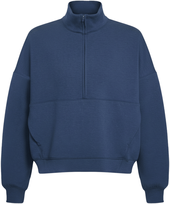 ナイキ 24.7 ImpossiblySoft ウィメンズ Dri-FIT オーバーサイズド 1/2ジップ トップ