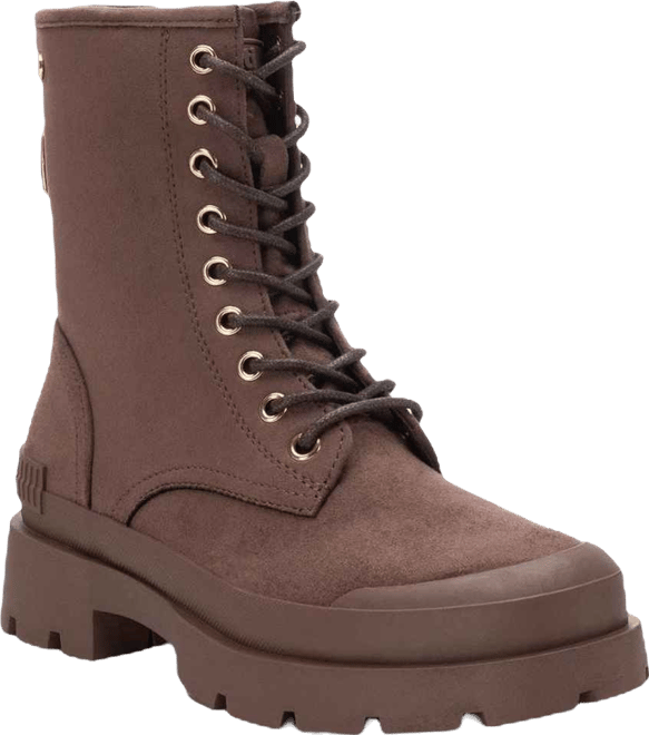 Women's Suede Lace-Up Boots By 