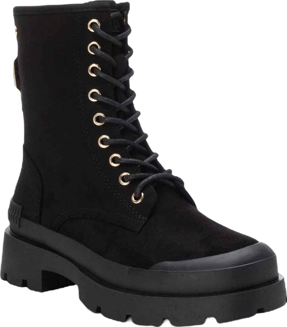 Women's Suede Lace-Up Boots By 