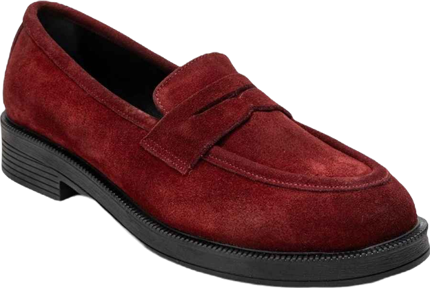 Bree Platform Penny Leather Loafer (Women)