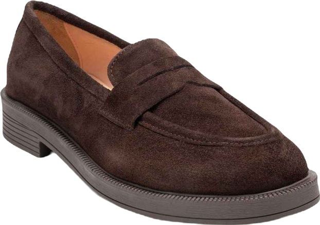 Bree Platform Penny Leather Loafer (Women)