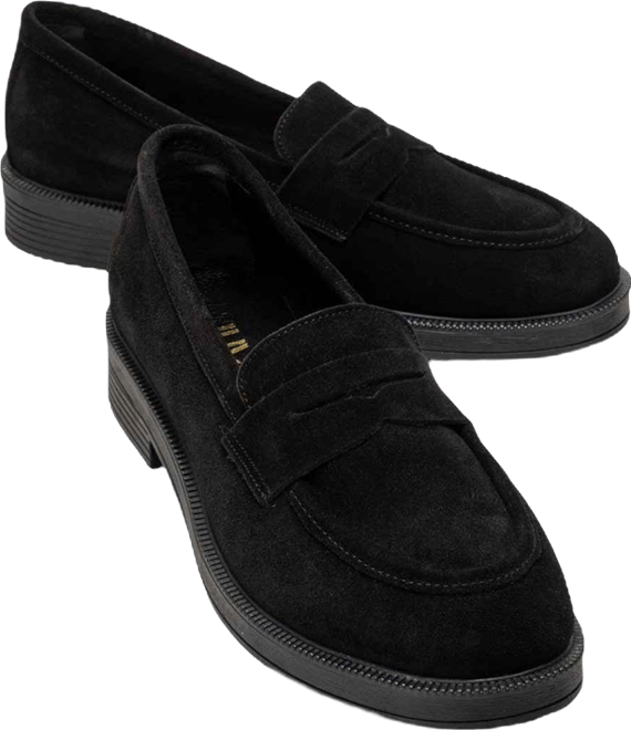 Bree Platform Penny Leather Loafer (Women)