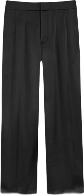 Women's Solid Satin Wide-Leg Pants, Macy's Exclusive