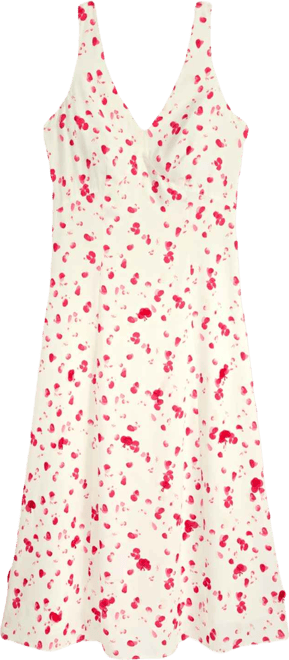 Women's Soft Petal Print Embellished Slip Dress, Macy's Exclusive