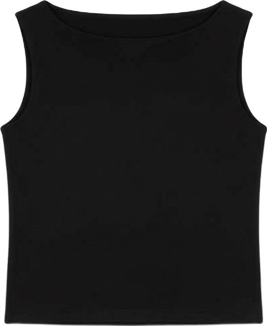 Women's Knit Sleeveless Boat-Neck Top, Macy's Exclusive