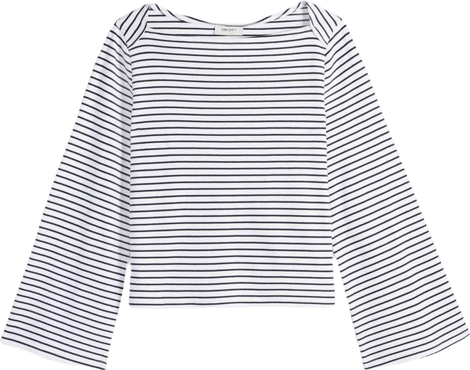 Women's Knit Long-Sleeve Boat-Neck Top, Macy's Exclusive