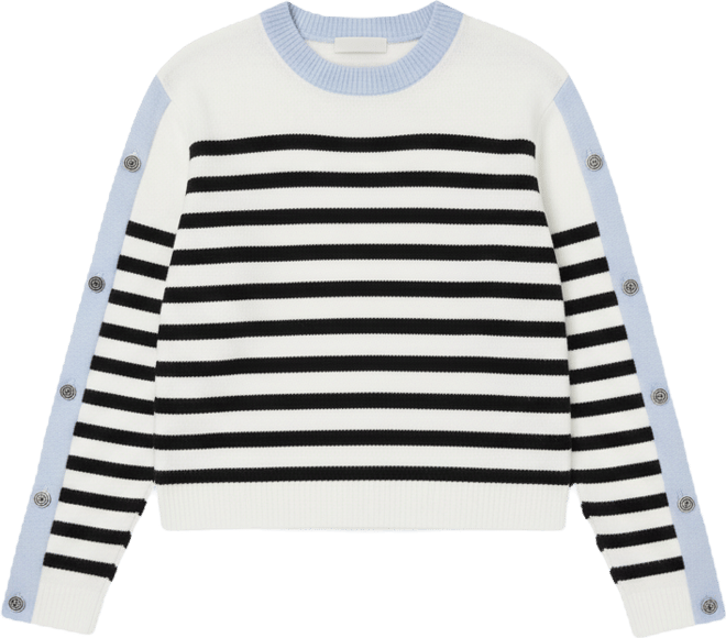 Women's Contrast Trim Pull-On Sweater