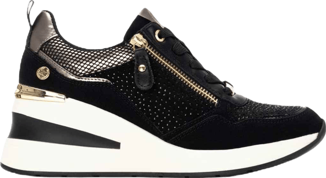 Women's Suede Wedge Sneakers By 