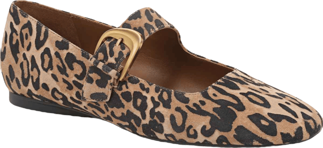 Women's Cosmic Square Toe Mary Jane Ballet Flats