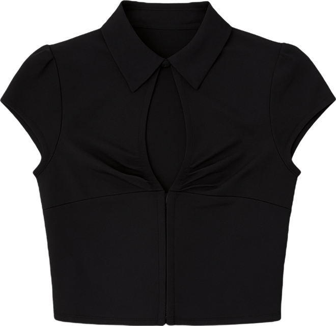 Women's Myrna Cut Out Collar Top