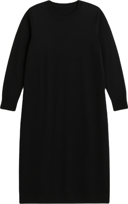 Plus Size Fine Knit Everyday Sweater Dress