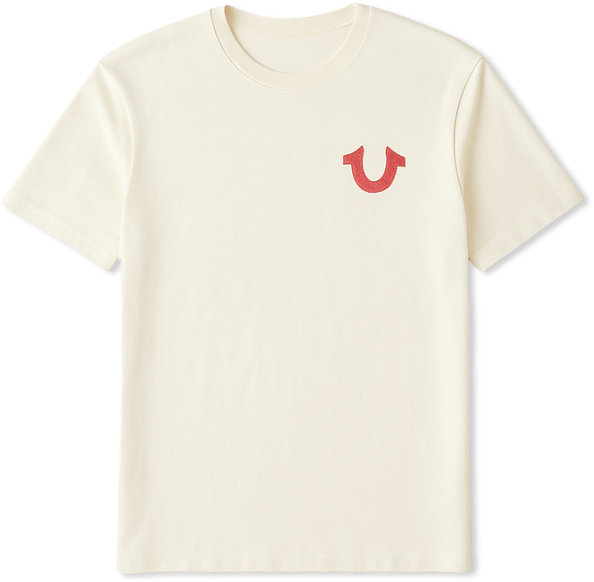 Men's Short-Sleeve Horseshoe Logo T-Shirt