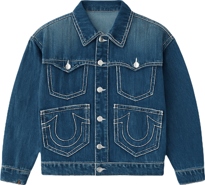 Men's Drop Shoulder Super T Long-Sleeve Jacket