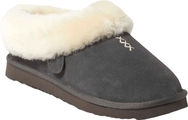 Fireside by  Women's Adelaide Genuine Shearling Clog Slipper
