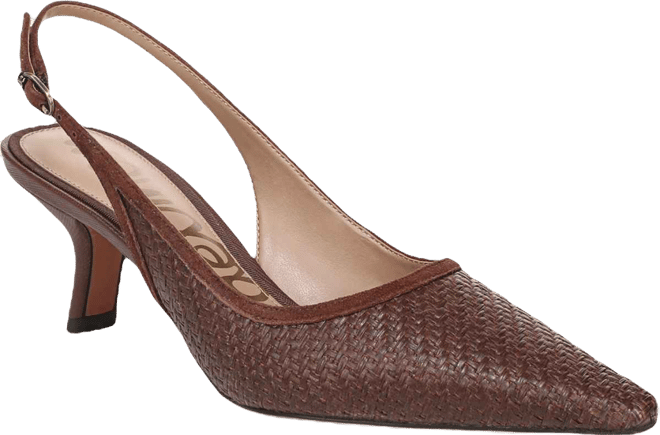 Women's Bianka Slingback Kitten-Heel Pumps